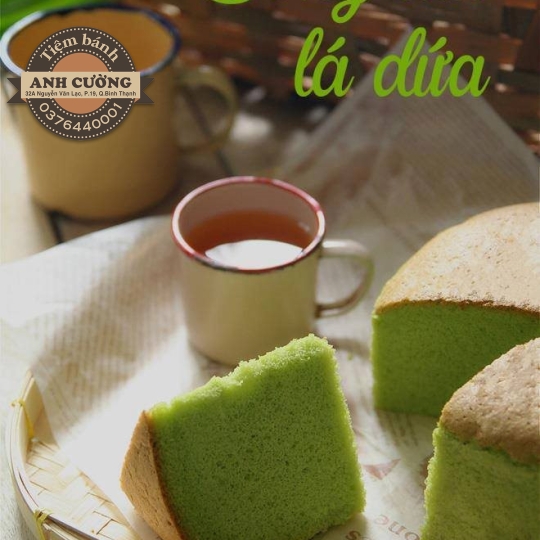 Bánh tam giác ( vị lá dứa )