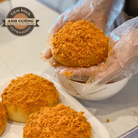  Bánh mì gà cay đặc biệt ( tròn )